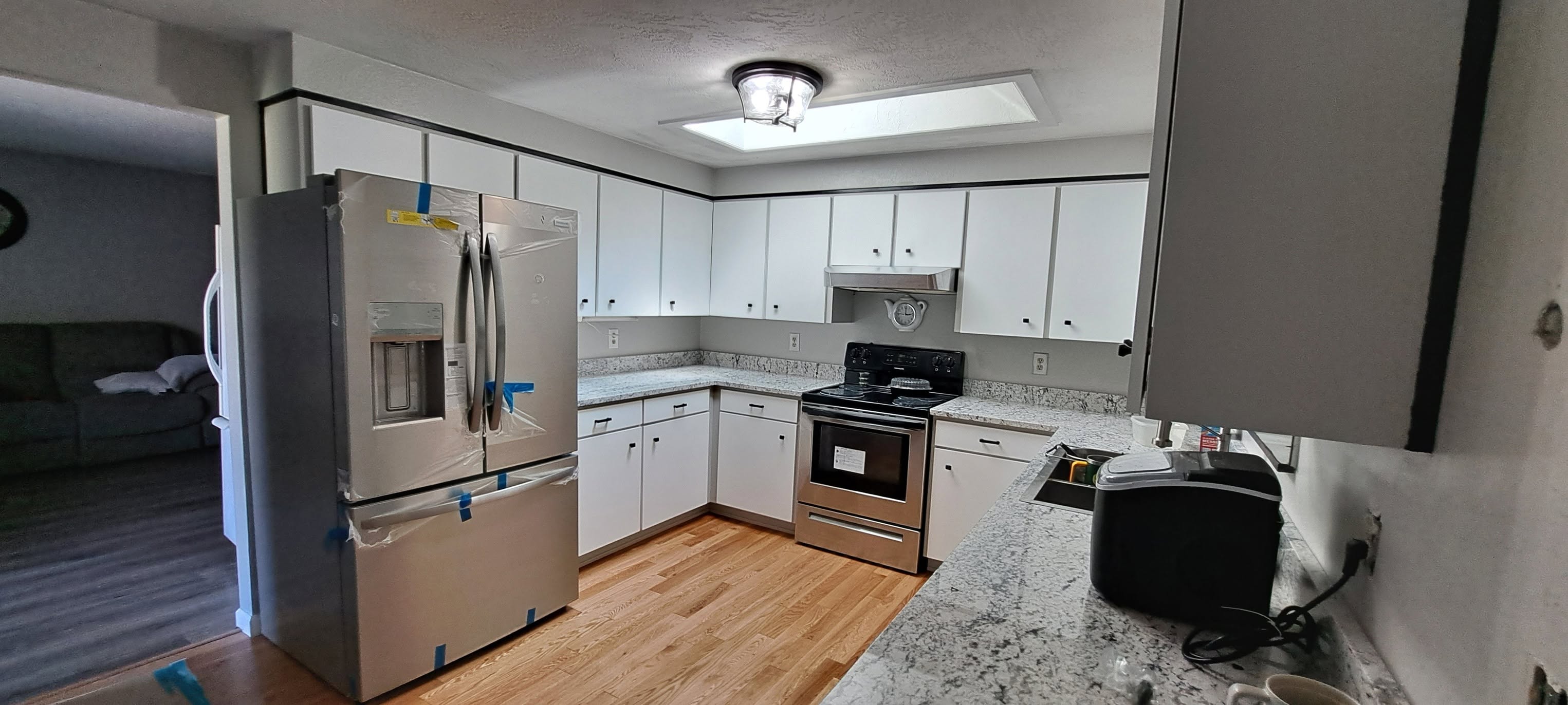 Kitchen remodel view two
