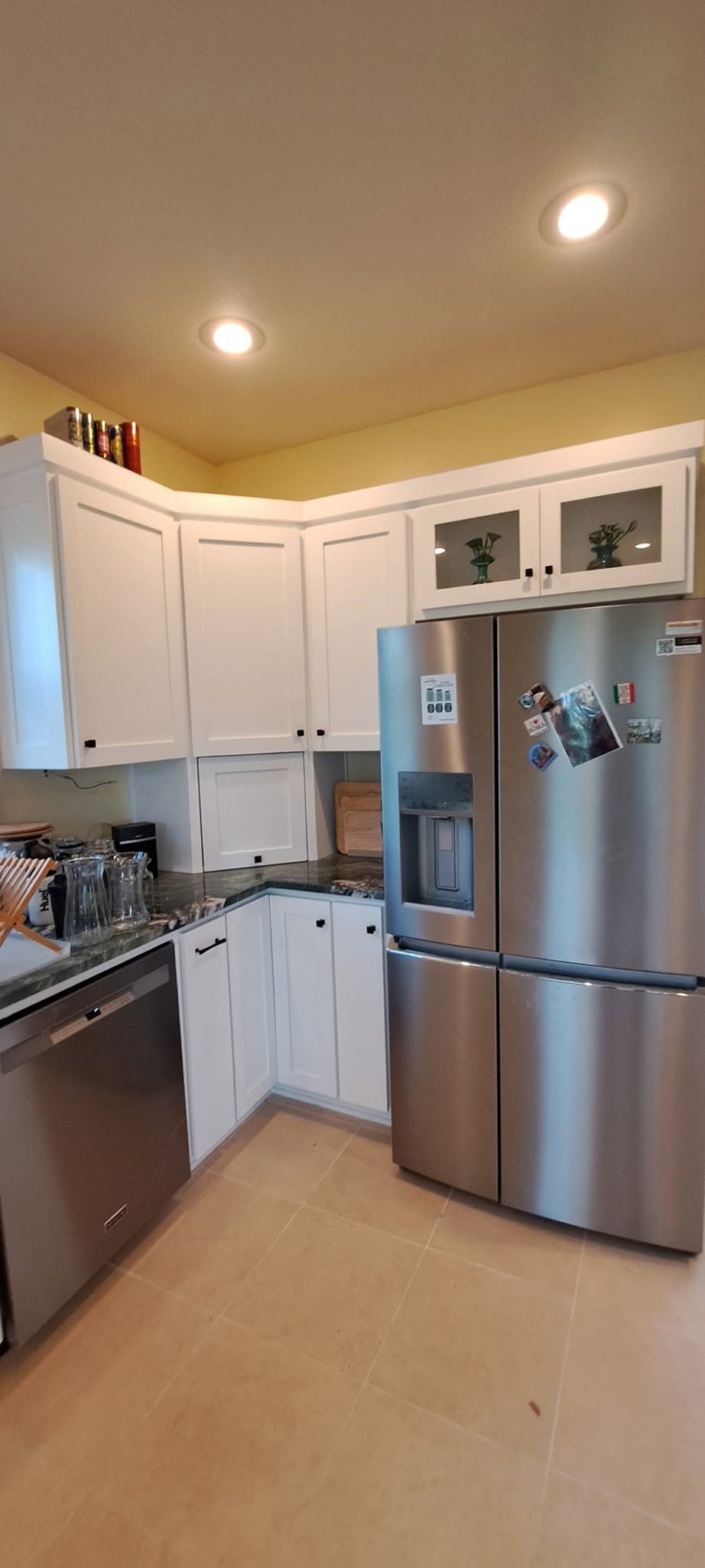 Handmade cabinet remodel