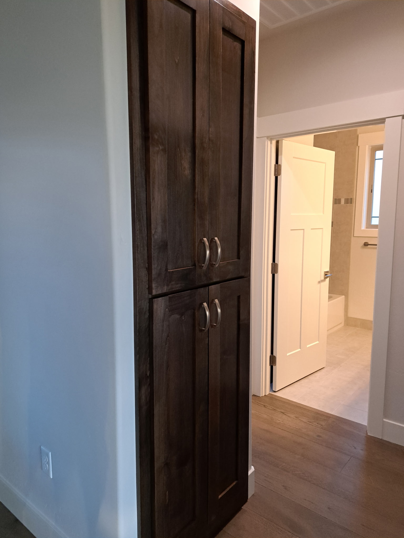 Handmade custom fit cabinets