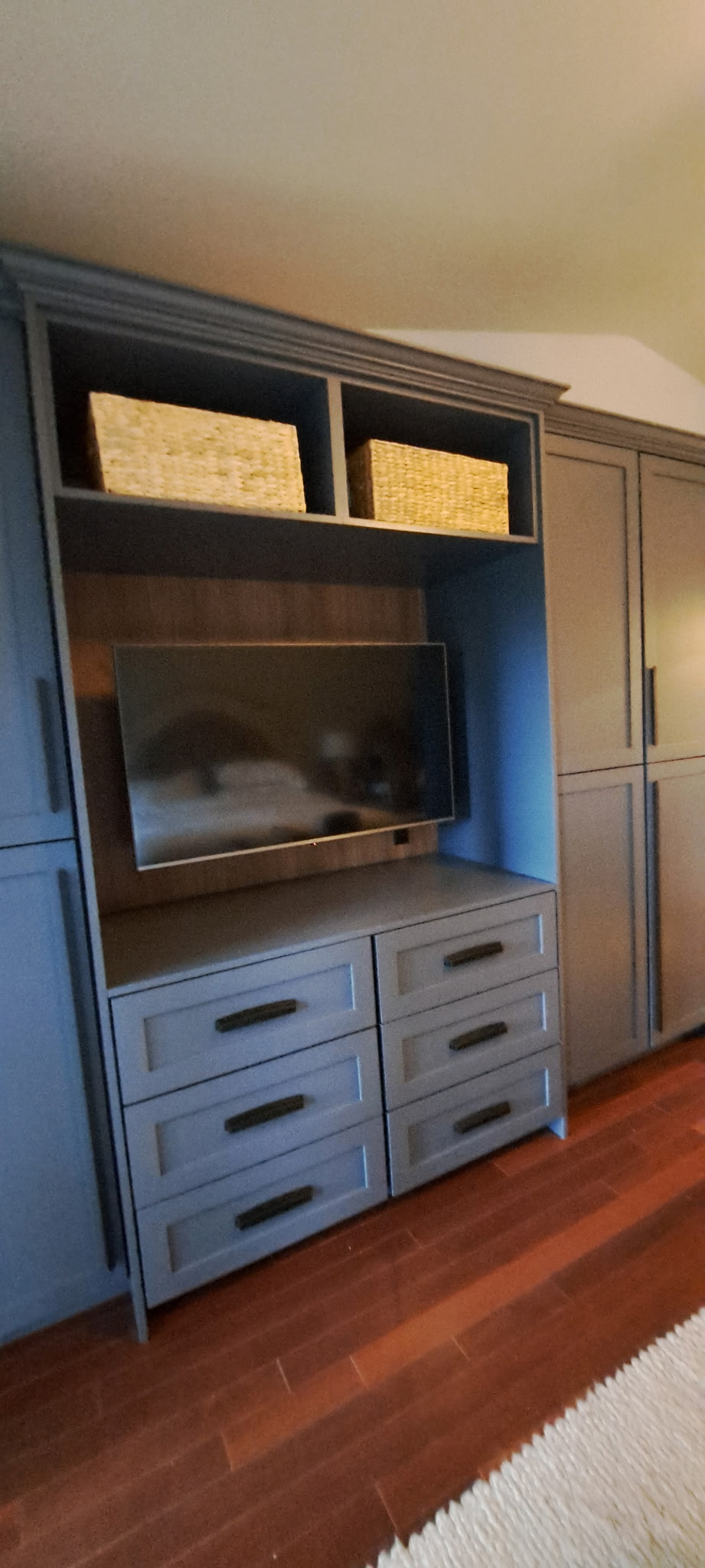 Handmade custom shelf build