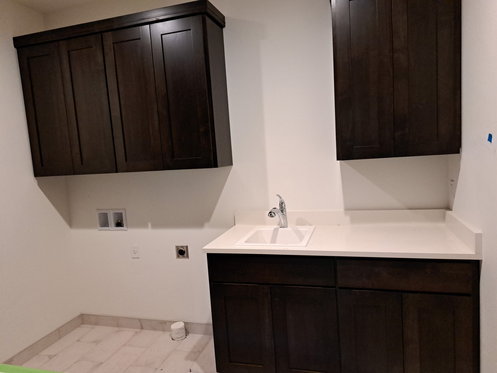 Bathroom sink and shelf remodel